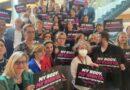 Protesta pro aborto al Parlamento UE